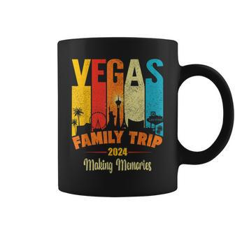 Las Vegas Family Vacation Las Vegas Family Trip 2024 Retro Coffee Mug | Mazezy