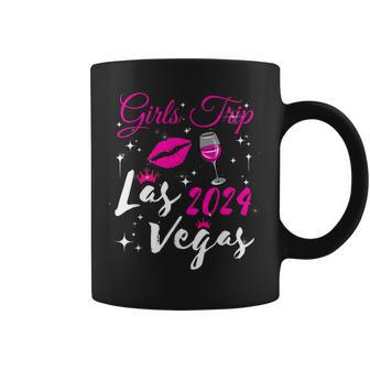 Las Vegas Girls Trip 2024 Girls Weekend Friend Matching Coffee Mug | Mazezy AU
