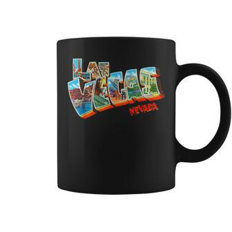 Las Vegas Nevada Nv Vintage Retro Souvenir Coffee Mug - Monsterry UK