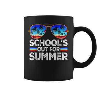 Last Day Of School Schools Out For Summer Teacher Boy Coffee Mug - Thegiftio UK
