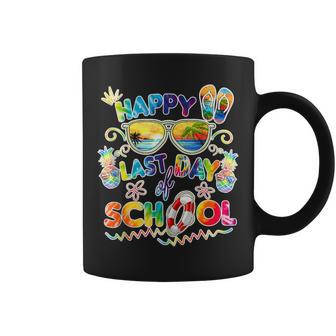 Last Day Of School For Teacher Off Duty Tie And Dye Coffee Mug - Monsterry