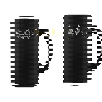 Latido Corazón Caza Becada Cerveza Humor Cazador Hombre Taza de café - Regaloses