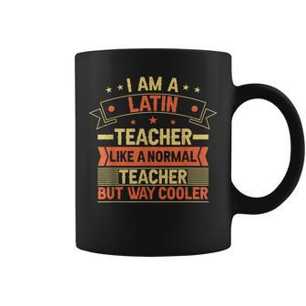 Latin Teacher School Professor Cool Latin Teacher Coffee Mug - Monsterry UK