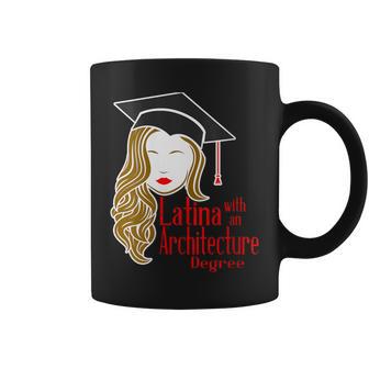 Latina With An Architecture Degree Graduation Architect Coffee Mug - Monsterry CA