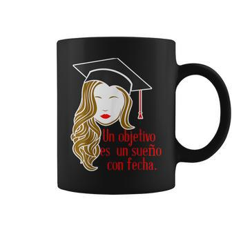 Latina Graduation Spanish Motivational Quote Masters Coffee Mug - Monsterry