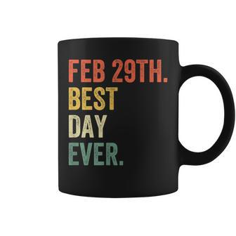 Leap Day 2024 Best Day Ever February 29Th Leap Year Cute Coffee Mug - Monsterry UK
