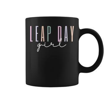 Leap Day Girl Birthday February 29Th Feb 2024 29 Leap Year Coffee Mug - Seseable
