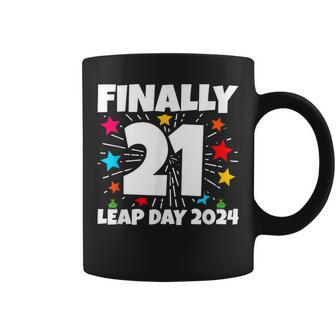 Leap Year 2024 84Th Birthday Leap Day Birthday 2024 Coffee Mug - Monsterry