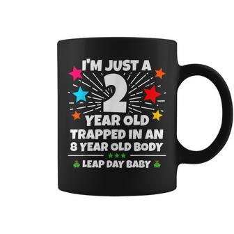 Leap Year Birthday 8Th Birthday Party Leap Day Birthday Coffee Mug - Monsterry