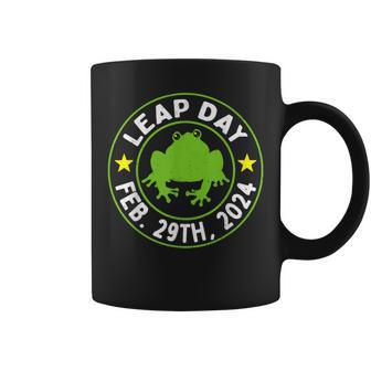 Leap Year Birthday Feb 29Th 2024 Leap Day Frog Coffee Mug - Seseable