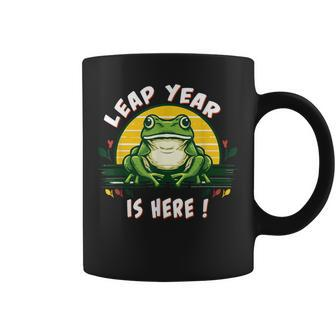 Leap Year Birthday Feb 29Th 2024 Leap Day Frog Coffee Mug - Monsterry AU