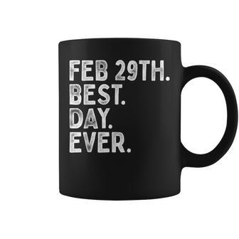 Leap Year Birthday Feb 29Th Best Day February Leap Day Bday Coffee Mug - Monsterry