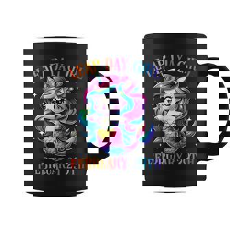 Leap Year Girl Mermicorn Leap Day Feb 29 Birthday Girls Coffee Mug - Thegiftio