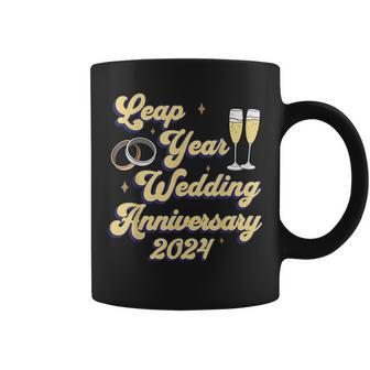 Leap Year Wedding Anniversary Celebration Leap Year 2024 Coffee Mug - Monsterry DE