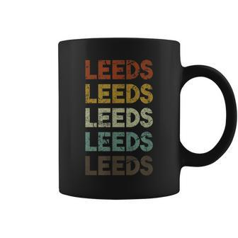 Leeds England Vintage Coffee Mug - Monsterry AU