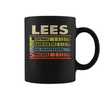 Lees Family Name Last Name Lees Coffee Mug - Seseable