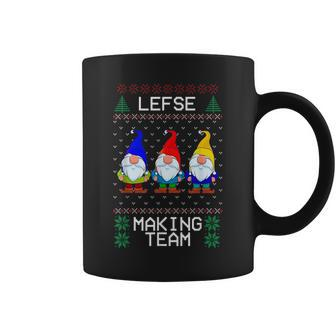 Lefse Making Team Nordic Christmas Tomte Gnome Xmas Women Coffee Mug - Monsterry CA