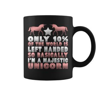 Left Hander Lefty Pride Unicorn Lefty Coffee Mug - Monsterry DE