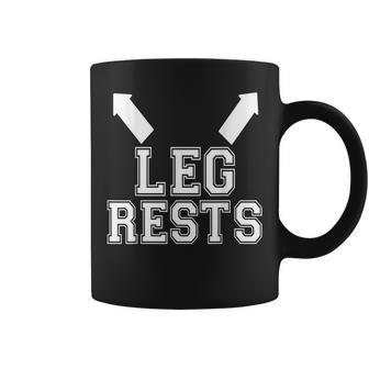 Leg Rests Naughty Sexual Innuendo Coffee Mug - Thegiftio UK