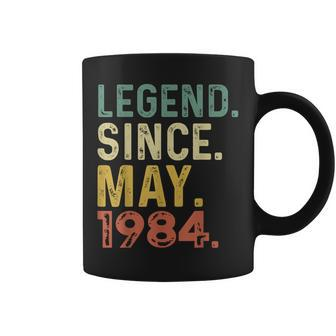 Legend Since May 1984 Vintage 40Th Birthday Women Coffee Mug - Monsterry UK
