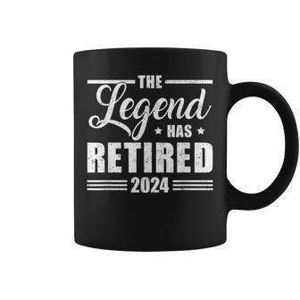 The Legend Has Retired 2024 Retirement 2024 Coffee Mug - Thegiftio UK