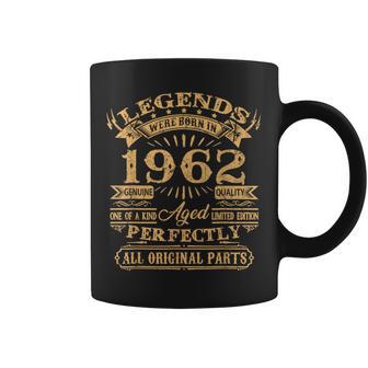 Legends Were Born In 1962 60 Years Old 60Th Birthday Coffee Mug - Monsterry