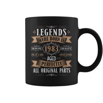 Legends Born In 1983 41St Birthday 41 Years Old Bday Men Coffee Mug - Monsterry DE