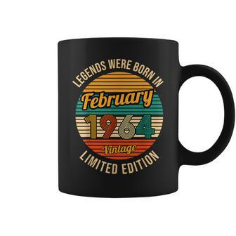 Legends Were Born In January 1964 60Th Birthday Coffee Mug - Monsterry DE