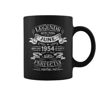 Legends Were Born In June 1954 Birthday Coffee Mug - Thegiftio UK