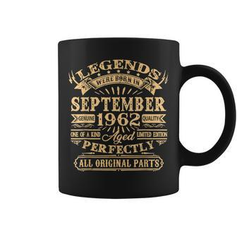 Legends Were Born In September 1962 60 Year Old For Men Coffee Mug - Monsterry UK