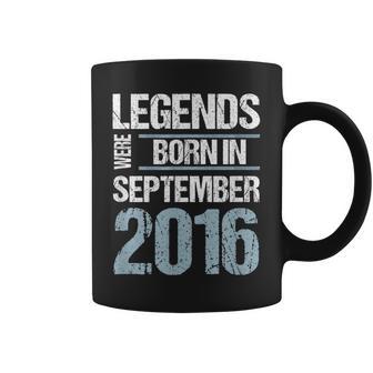 Legends Were Born In Septiembre 2016 Cumpleaños Taza de café - Regaloses