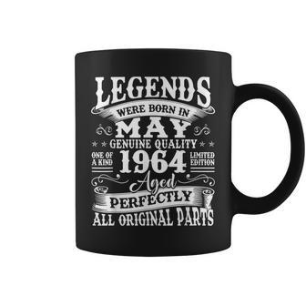 Legends Since May 1964 Vintage 60Th Birthday Women Coffee Mug - Monsterry