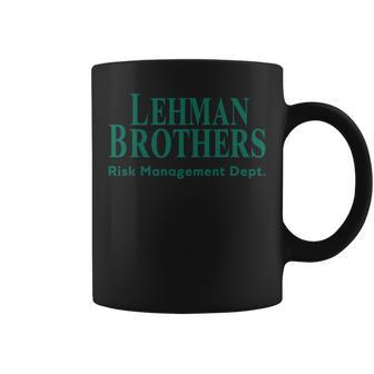 Lehman Brothers Risk Management Department Coffee Mug | Crazezy