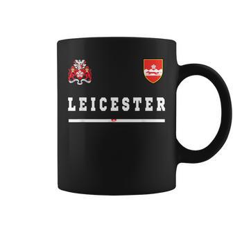 Leicester SportsSoccer Jersey Flag Football Coffee Mug - Monsterry