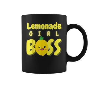 Lemonade Girl Boss Lemonade Stand Boss Lemonade Lover Crew Coffee Mug | Crazezy CA