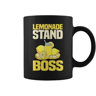 Lemonade Stand Boss Lemon Citrus Juice Summer Drink Coffee Mug - Monsterry