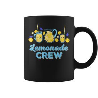 Lemonade Stand Crew And Boss Lemon Juice Summer Coffee Mug - Monsterry UK
