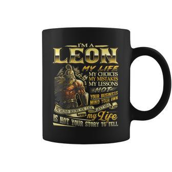 Leon Family Name Leon Last Name Team Coffee Mug - Seseable