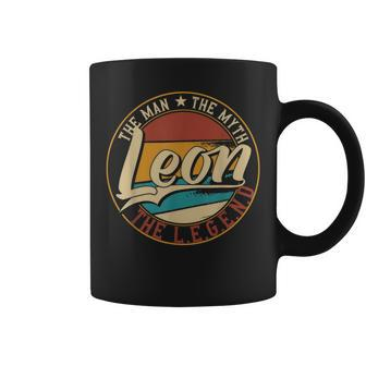 Leon The Man The Myth The Legend Coffee Mug - Monsterry