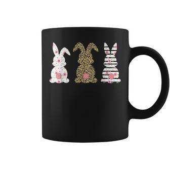 Leopard Bunny Easter Rabbit Happy Easter Day Girls Kid Coffee Mug | Mazezy