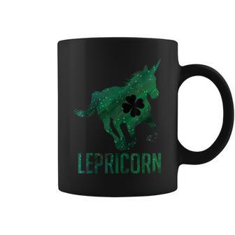 Lepricorn Leprechaun Unicorn St Patrick's Day Horse Coffee Mug - Monsterry