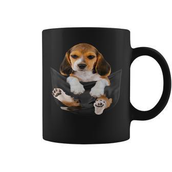 Les Amoureux Des Chiens Cadeaux Un Beagle Dans Leur Poche Tasse - Cadeauxyz