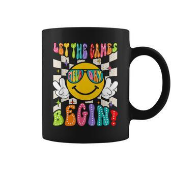 Let The Games Begin Happy Field Day Field Trip Fun Day Retro Coffee Mug - Monsterry UK
