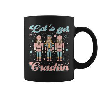 Let's Get Crackin' Matching Christmas Nutcracker Soldier Coffee Mug - Seseable