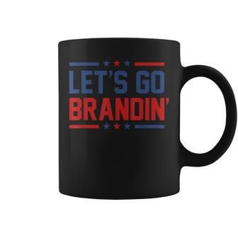 Let's Go Brandin' Anti Joe Biden Quote Coffee Mug - Monsterry AU