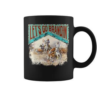 Let's Go Brandin' Western Coffee Mug - Monsterry DE