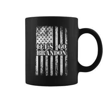 Let's Go Brandon Conservative Us Flag Idea Coffee Mug | Crazezy CA