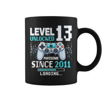 Level 13 Unlocked 13Th Gaming Birthday Coffee Mug - Thegiftio UK