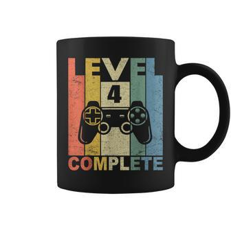 Level 4 Complete Vintage Celebrate 4Th Wedding Coffee Mug - Monsterry
