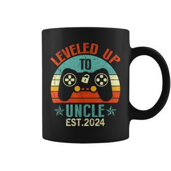 I Leveled Up To Uncle 2024 Soon To Be Uncle Fathers Day Coffee Mug - Monsterry UK